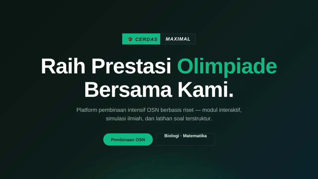 Cerdas Maximal